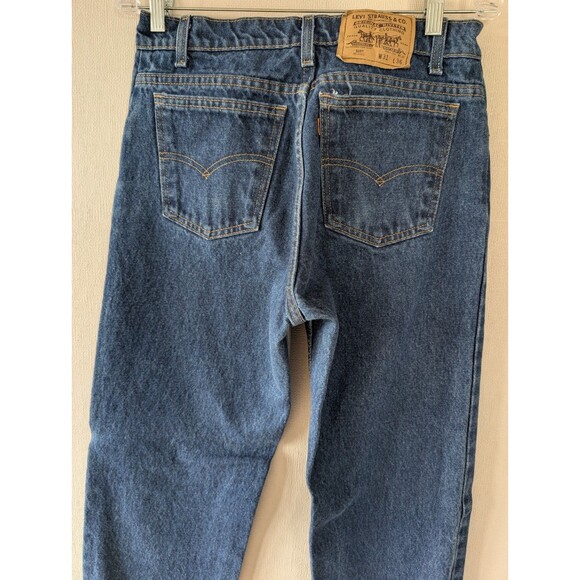 Vintage Levis Jeans 90s 517 Orange Tab 31x36 Bootcut Denim USA 2 Pair - Picture 7 of 13